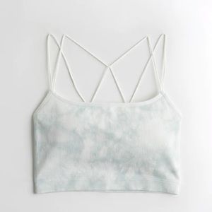 NWT Gilly Hicks Seamless Longline Bralette